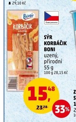 SÝR KORBÁČIK BONI