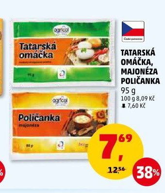 Tatarská omáčka Poličanka