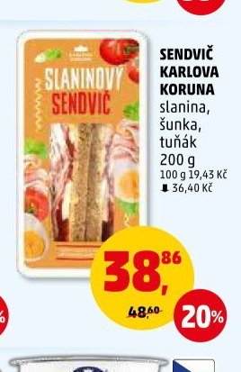 Sendvič Karlova Koruna