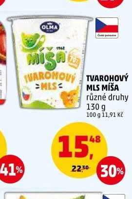 Tvarohový mls Míša