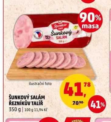 ŠUNKOVÝ SALÁM ŘEZNÍKŮV TALÍŘ