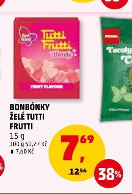 Bonbónky želé Tutti Frutti