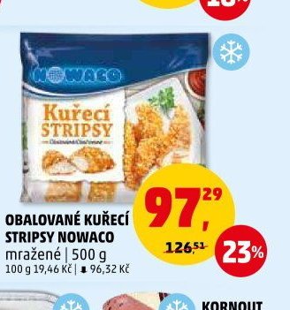 OBALOVANÉ KUŘECÍ STRIPSY NOWACO