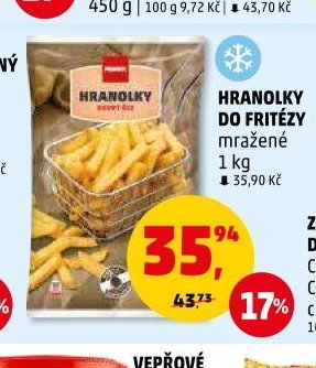 HRANOLKY DO FRITÉZY