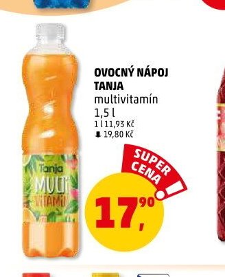OVOCNÝ NÁPOJ TANJA multivitamin
