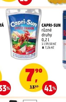 CAPRI-SUN různé druhy