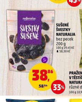 Sušené švestky Naturalia 200 g