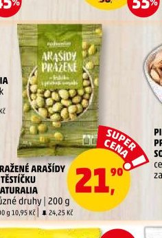 Pražené arašídy v těstíčku Naturalia 200 g
