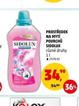 Prostředek na mytí povrchů Sidolux