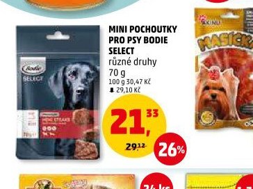 MINI POCHOUTKY PRO PSY BODIE SELECT 70 g