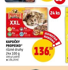 KAPSIČKY PROPESKO 24x 100 g