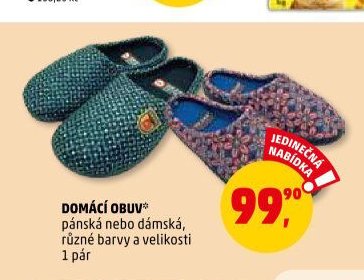 DOMÁCÍ OBUV různé barvy a velikosti