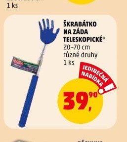 ŠKRABÁTKO NA ZÁDA TELESKOPICKÉ 20-70 cm