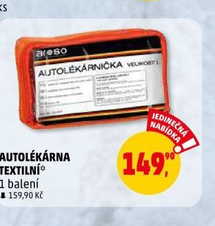 AUTOLÉKÁRNIČKA TEXTILNÍ