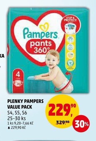 Plenky Pampers Value Pack