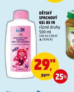 Dětský sprchový gel Be In