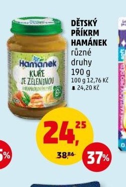 Dětský příkrm Hamánek
