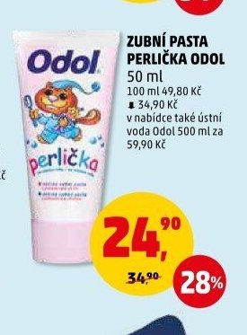 Zubní pasta Perlička Odol