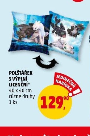 Polštářek s výplní licenční