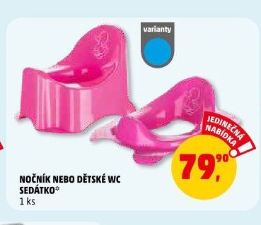 NOČNÍK NEBO DĚTSKÉ WC SEDÁTKO
