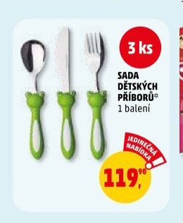 SADA DĚTSKÝCH PŘÍBORŮ