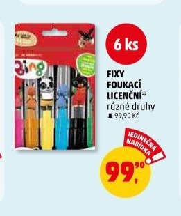 FIXY FOUKACÍ LICENČNÍ