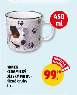 HRNEK KERAMICKÝ DĚTSKÝ MOTIV