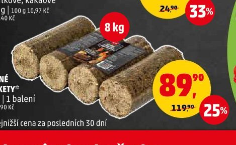 TOPNÉ BRIKETY 8 kg