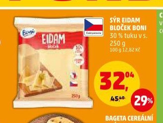 SÝR EIDAM BLOČEK BONI