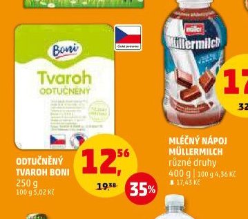 ODTUČNĚNÝ TVAROH BONI