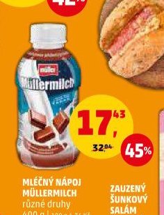 MLÉČNÝ NÁPOJ MÜLLERMILCH