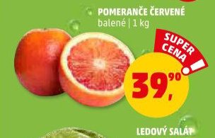 POMERANČE ČERVENÉ