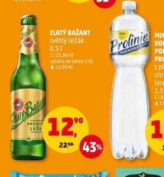 ZLATÝ BAŽANT světlý ležák