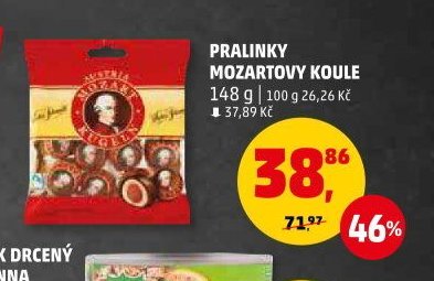 Pralinky Mozartovy koule