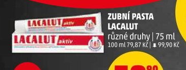 Zubní pasta Lacalut