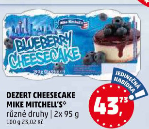 Dezert Cheesecake Mike Mitchell'