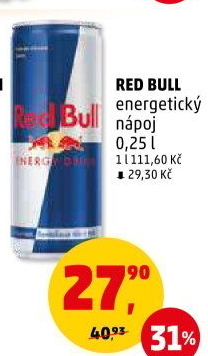 Energetický nápoj Red Bull