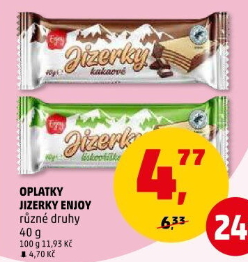 Oplatky Jizerky Enjoy