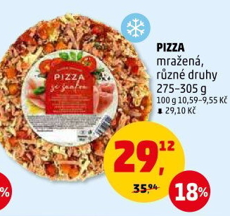 Pizza mražená
