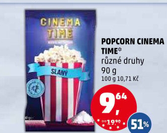Popcorn do mikrovlnky Cinema Time