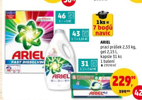 Prací prášek Ariel