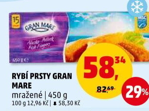 Rybí prsty mražené Gran Mare