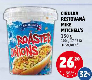 Smažená cibulka Mike Mitchell'
