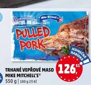 Vepřové trhané maso Mike Mitchell'