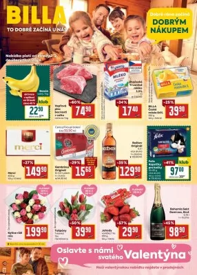 akční leták BILLA 7.2.2024-13.2.2024