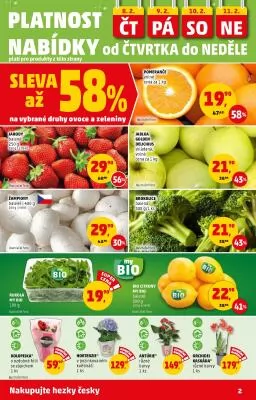 akční leták Penny Market 8.2.2024-14.2.2024