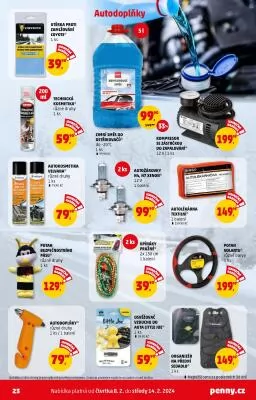 akční leták Penny Market 8.2.2024-14.2.2024