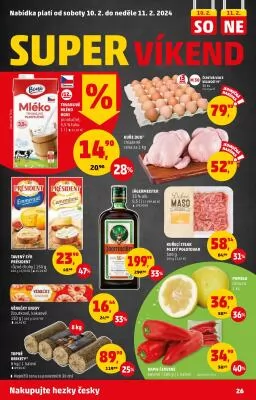 akční leták Penny Market 8.2.2024-14.2.2024