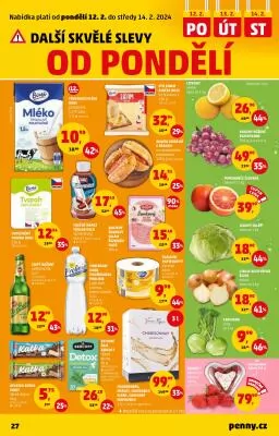 akční leták Penny Market 8.2.2024-14.2.2024