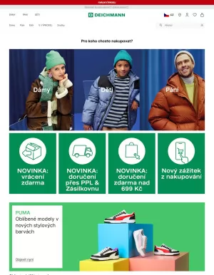 akční leták DEICHMANN 7.2.2024-13.2.2024